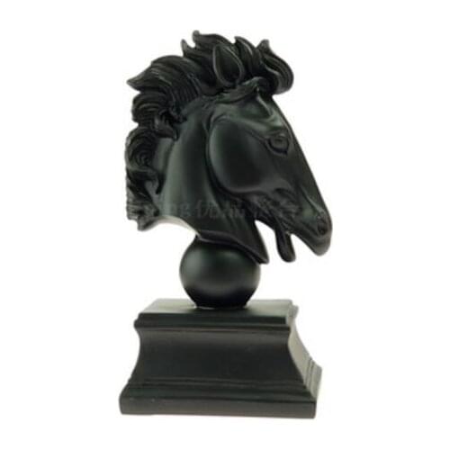 WALL DECOR AND ART Retro creative household headpiece Horse head and animal head ornaments