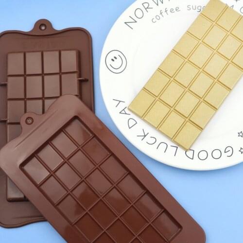 Chocolate Molds Bakeware Cake Molds High Quality Square Eco-friendly Silicone mold DIY 1PC food grade 24 Cavity