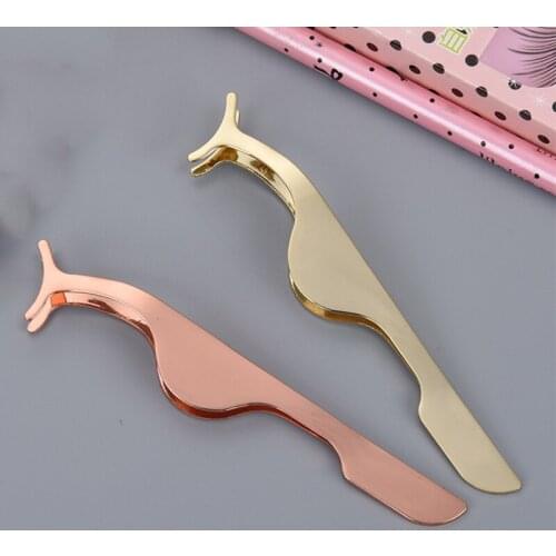 Magnetic False Eyelashes Extensions Make Up Mink Strip Eye Lashes Tweezers 3d Lashes Clip Clamp Makeup Forceps Tool Beauty