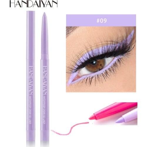 20 Colors Neon Eyeliner Pen Long Lasting No Smudging Quick Drying Waterproof Not Blooming Eyeliner Beauty Makeup Cosmetics Tool