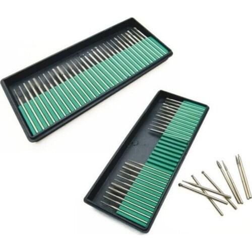 New Wholesale Stainless Steel Nail Drill Bits Electric Nail Art Equipment Manicure Tool 30pcs