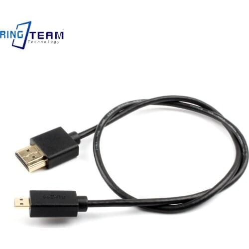 Suitable for Panasonic GH3 HD Video Cable MiNi HDMI Type C Interface 2.0 for Nikon D5600 D5300 D7500 D7200 D3400 D500 D610