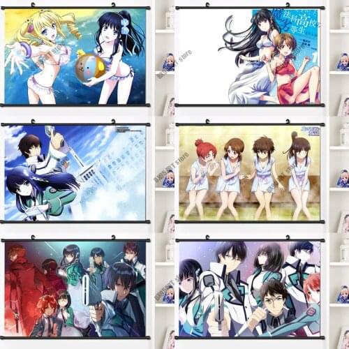 Full Square/Round Diamond Painting Japan Anime Mahouka Koukou No Rettousei Embroidery Cross Stitch Kits Mosaic Home Decoration