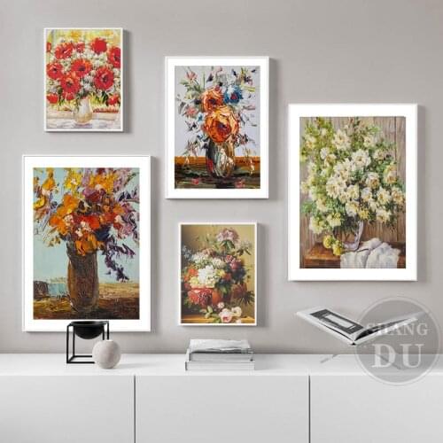 Modern Beautiful Plant Floral Canvas Paintings Poster And Prints Nordic Wall Art Canvas Pictures For Living Room Home Decor