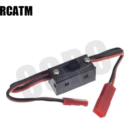 LED Light Control Power Switch 1 Divided 2 JR JST For 1/10 RC Crawler Car TRX4 RC4WD D90 D110 Axial Scx10 90046 RC Boat Aircraft