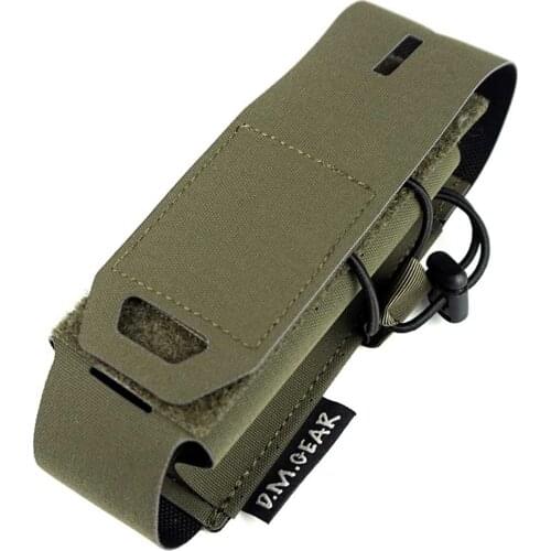 DMGear 9mm Laser Cutting Tactical Pouch Modular Tool Bag Outdoors Tactics Accessories - (RG MCBK MC ) S Size