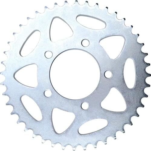 Motorcycle Parts 44T 45T 46T Rear Sprocket Kit Steel Aluminum Composite For Benelli BJ600 BJ600GS-A BN600 TNT600 TRK502C TNT300