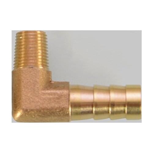 1pcs Male Thread To 12 14 16mm Copper Pagoda Joint Hose Elbow Quick Connector 90 Degree Pneumatic Joint