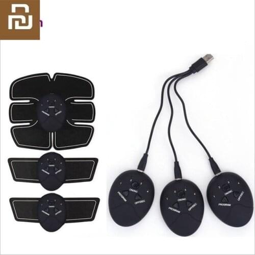 EMS Hips Trainer Electric Muscle Stimulator Abdominal Muscle Stick Charging Smart Abdomen Fitness Abdominal Muscle Instrument