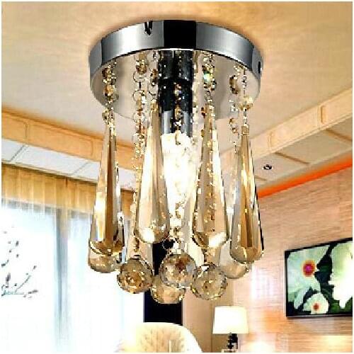 K9 Crystal Light Mermaid Tears Creative Water Drops Ceiling Lights Aisle Corridor Aisle Lights E14 ceiling lights LED lamp SJ107
