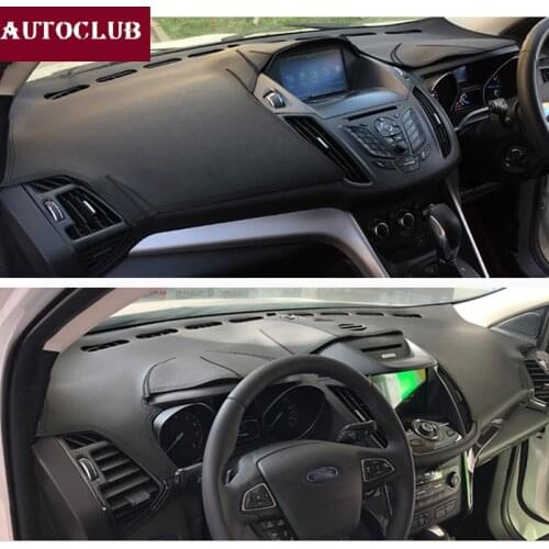 For Ford Escape Kuga 2013-2019 Leather Dashmat Dashboard Cover Prevent Sunlight Pad Dash Mat Sun Shade 2014 2015 2016 2017 2018