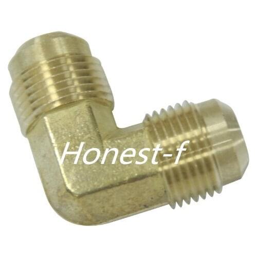 Brass 5/8" OD 90 Degree Flare Union Elbow ,Brass Flare Tube Fitting