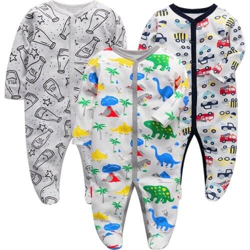 Summer Baby Rompers Spring Newborn Baby Clothes For Girls Boys Long Sleeve Jumpsuit Baby Clothing boy Kids Outfits
