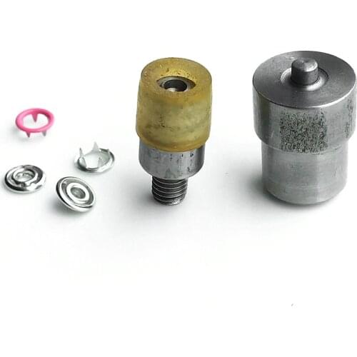 7.5mm 9.5mm 11mm Buttons Dies Metal spray-painted snap-fitting Tools Snap Press molds Metallic paint Children 's clothing buckle