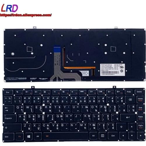 New Original TH Thai Backlit Keyboard for Lenovo Yoga2 Pro 13" Laptop 25212854 25212823