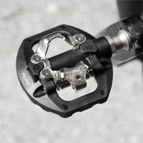 Mountain Bike Pedals With Cleats Bearing Cycling Padels Self-Locking Compeatible With Shimano SPD Bicycle Parts