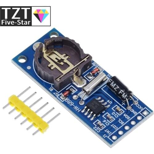 TZT PCF8563 RTC Board PCF8563 Real Time Clock Module I2C Interface 3.3V for Arduino
