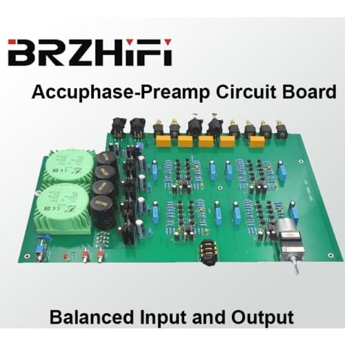 Refer to the Golden Throat C3850 preamp circuit kit, fully balanced input and output architecture, Class A preamp