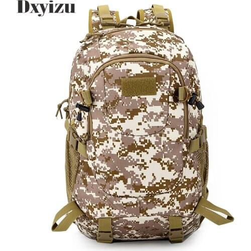 High Quality 35L Military Tactical Climbing Camouflage Backpack Camping Hiking Trekking Rucksack Travel Outdoor Camo Sport Bags