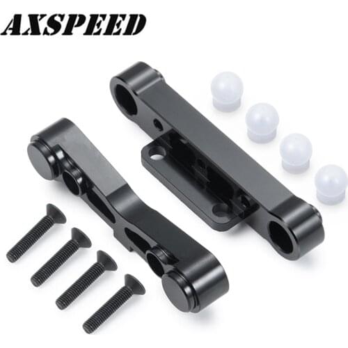 AXSPEED Rear Lower Suspension Mount Kit for 1:8 Arrma Kraton Senton Typhon Talion RC Off-Road Car Upgrade Parts