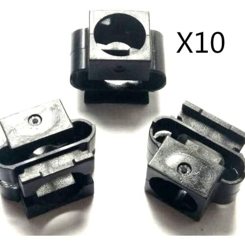 FOR AUDI 100 80 A4 - A6 A8 TT WHEEL ARCH COVER FASTENER CLIPS x 10