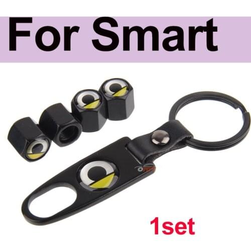 1set Car Styling Smart Logo Auto Rim Tire Valve Caps Cover Dust-proof for Mercedes Benz for AMG for W204 W124 W201 W202 W212