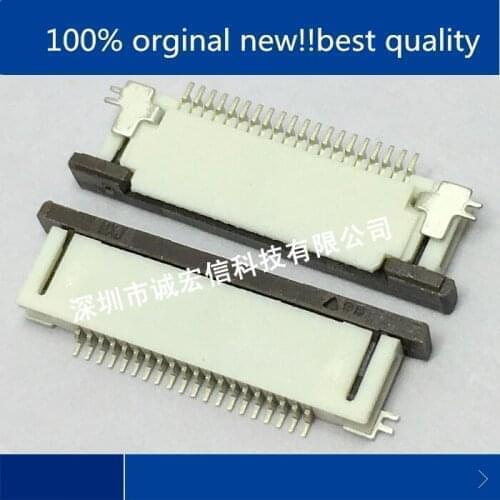 10pcs 100% new and orginal real stock 52437-2591 0524372591 0.5MM 25P down connector socket