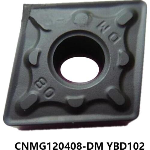 100% Original CNMG 120408 CNMG12 CNMG1204 CNMG120408-DM YBD102 Carbide Inserts Lathe Cutter CNC Cutting processing Cast Iron