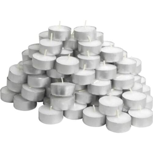 100 pcs Candle TeaLight White Night light Party, Leisure, Invitation, Celebration, Candlestick