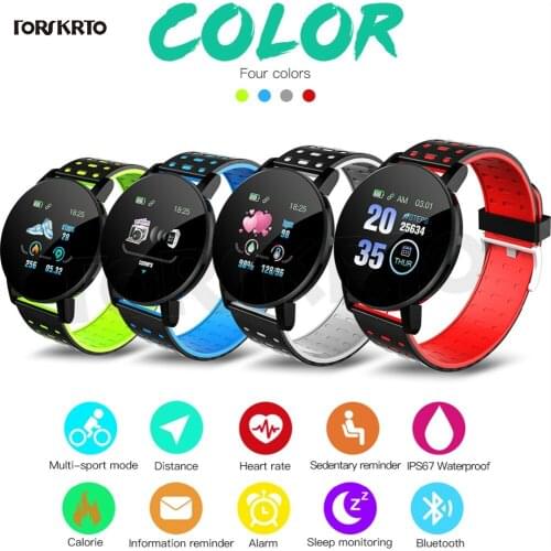 119Plus 2020 Smartwatch Women Blood Pressure Bluetooth Smart Watch Men Watch Sport Tracker WhatsApp For Android Ios