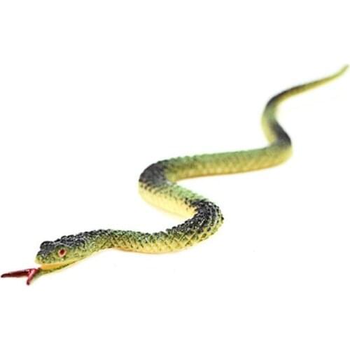 12pcs/set Simulation Reptiles Animal Snake Figures Model Toys Halloween Jokes Trick Kids Educational Collection Gift