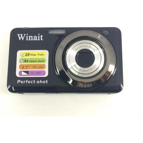 20MP 8x Optical Zoom Professional Digital Camera 5.0MP CMOS Anti-Shake Foto Camera HDV Camcorder With 2.7" Display