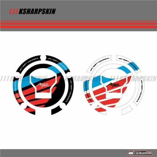 3D Tank Gas Cap Pad Pad Filler Cover Sticker decals Fit HONDA Africa Twin CRF1000L CRF1000 F 2016 2017 2018