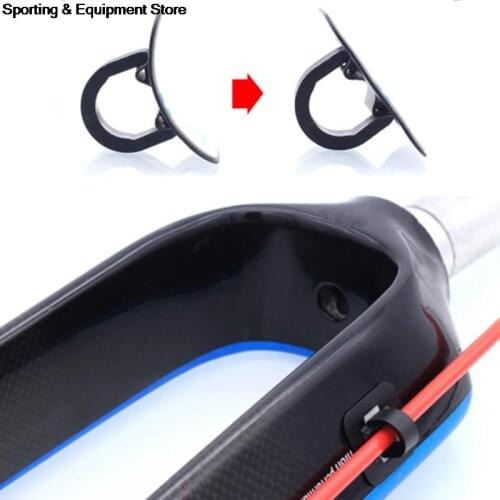 4Pcs Aluminum Bicycle Cable For Shifter Brake Set Oil Tube Fixed Clamp Conversion Trap Adapter Frame U Buckle Tubing Clip Guide