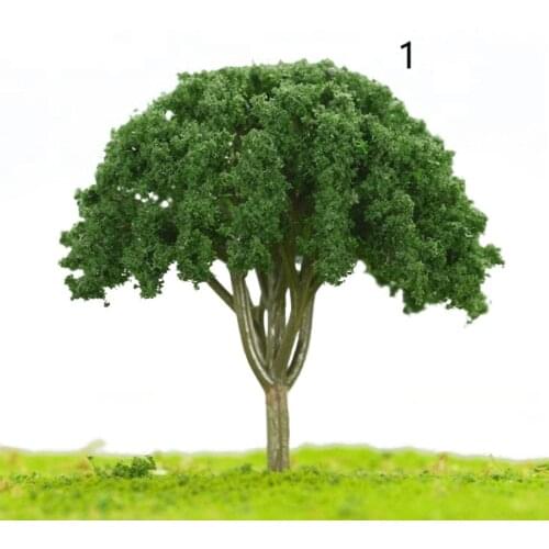 500pcs 2.3cm Hotsale 1/1000 Scale Miniature Architectural Model Green Tree For Ho Train Layout Modelbouw Scene Or Hobby Maker