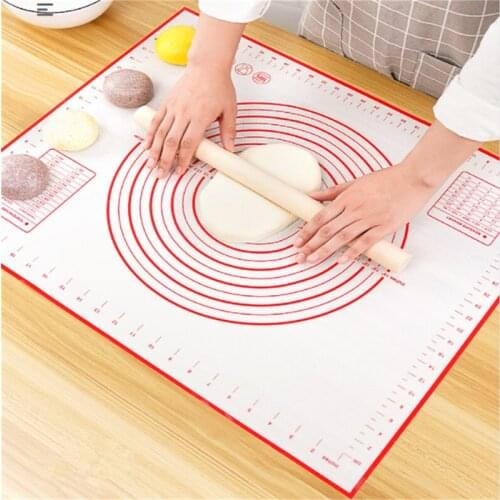 60x80cm Silicone Mat Non-Stick Mat Baking Mat Silicone Baking Mat for Dough Rolling Mat Cake Board Oven Silicone Pastry Cake Mat
