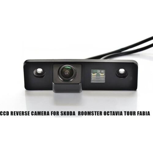 For SKODA ROOMSTER OCTAVIA TOUR FABIA HD Waterproof Night Version Reverse Rear View car Camera backup Parking Camera
