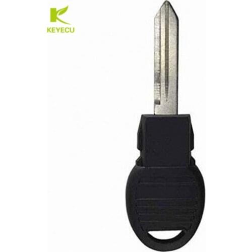KEYECU New Replacement Fobik Remote Transponder Ignition Chip Key With ID46 Chip for Chrysler Dodge Jeep 68033740AA