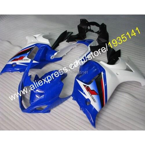 Body Kits For Suzuki GSX650F 08 09 10 11 12 13 GSX650 F Blue White Aftermarket Bodyworks ABS Motorcycle Fairing Kits