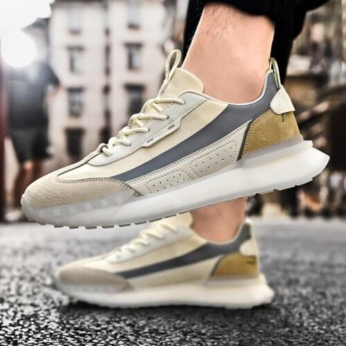 2021 New Sneakers Mens Lightweight Walking Male Trainers Sneakers Men Breathable Sneakers Comfortable Leisure Sneakers