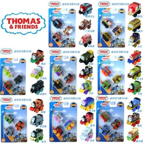 Thomas and Friends Mini Train Track Set Childrens Toy Train Model Toy Three Pack Chl60