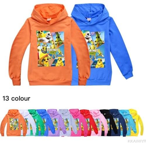 Fortnites Fashion Large Childrens Hoodie Clothes Kids Fall Boutique Outfits Boys Girls long sleeve girls shirts