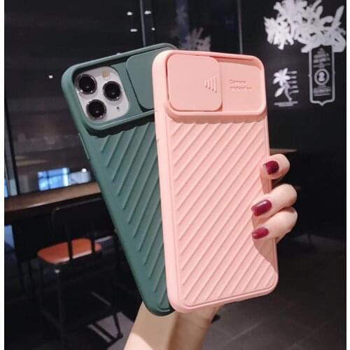 Phone Camera protection Matte Candy colors Soft Phone Case For iPhone 6 6S 7 8 Plus X XR XS Max For iPhone 11 Pro Max 12 Case