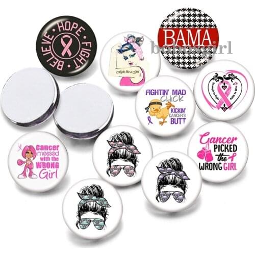 Hope girls BAMA 12mm18mm 20mm Snap button jewelry DIY Bracelet Round photo glass cabochons P6800