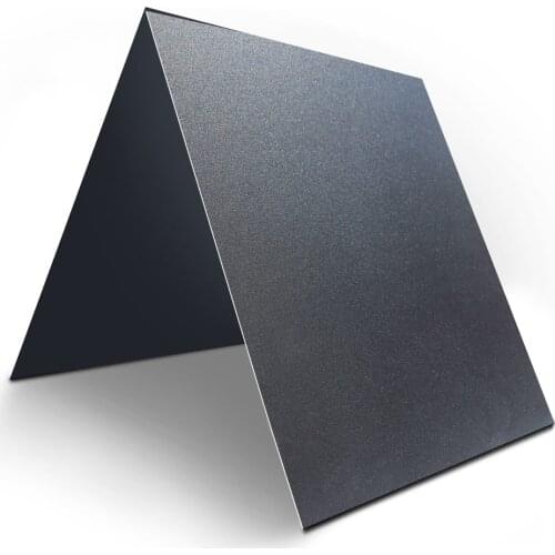 1.0mm Aluminum Oxide Sandblasting Plate Multicolor Optional Double Anodized High Texture Surface Anti-Fingerprint Scratch Proof