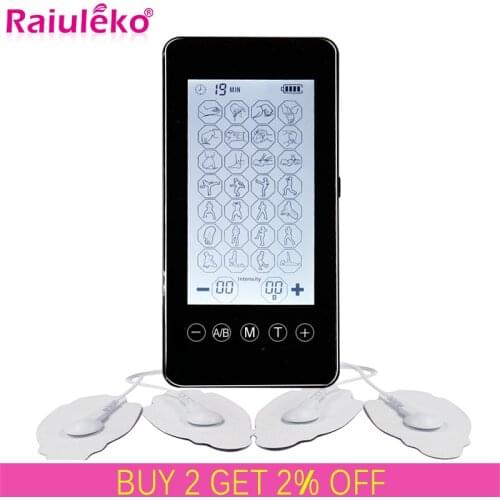 TENS EMS Massager Muscle Stimulation Electronic Mini Nerve Stimulator Electro Pulse Stimulation Therapy Machine pain Relief