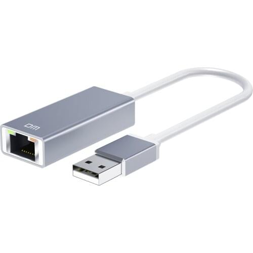 USB2.0 to RJ45 ethernet port HUB CHB018 no need driver support mac and windows