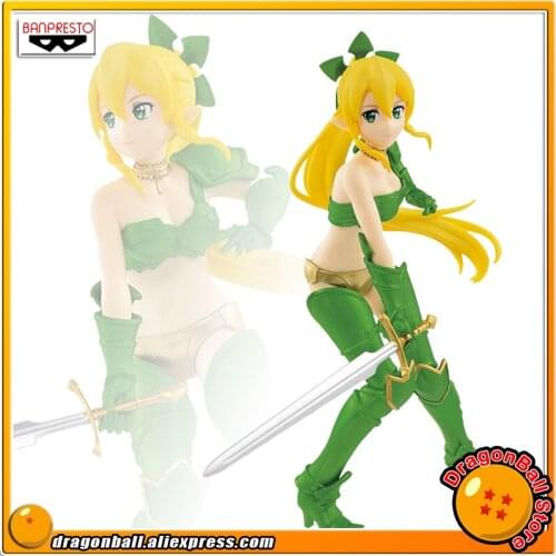 Japan Anime "Sword Art Online Memory Defrag" Original Banpresto EXQ Collection Figure - Leafa BIKINI ARMOR ver