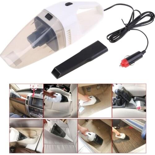 1 Set Portable Car Vacuum Cleaner High Power Handheld Vacuum Best Car and Auto Accessories Kit for Car Interior Cleaning