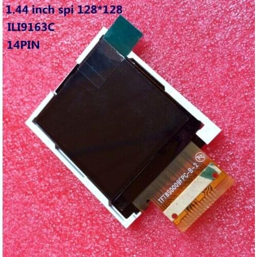 1pcs 1.44 Inch TFT LCD Module Screen Serial Port 4 IO Driver Resolution 128*128 SPI Interface 14Pin ILI9163C